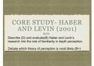 core study Haber and Levin - The Grange School Blogs