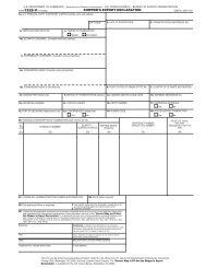 SHIPPER'S EXPORT DECLARATION - Tek Solutions