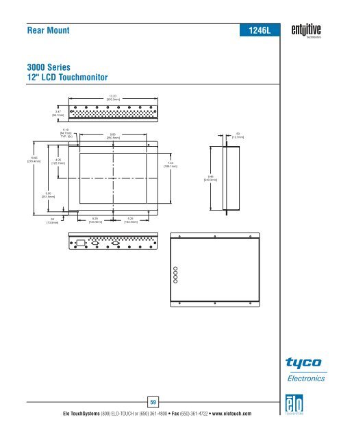 Elo U.S. Touchmonitor Catalog - Tek Solutions