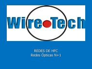 Redes HFC Nodo+1 /N+0 - Wire-Tech