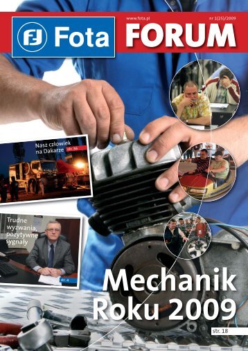Mechanik Roku 2009 - Fota
