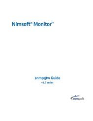Nimsoft Monitor snmpgtw Guide - Docs.nimsoft.com