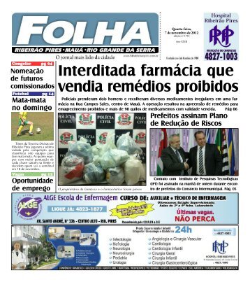 Download da Edição em PDF - Folha Ribeirão Pires