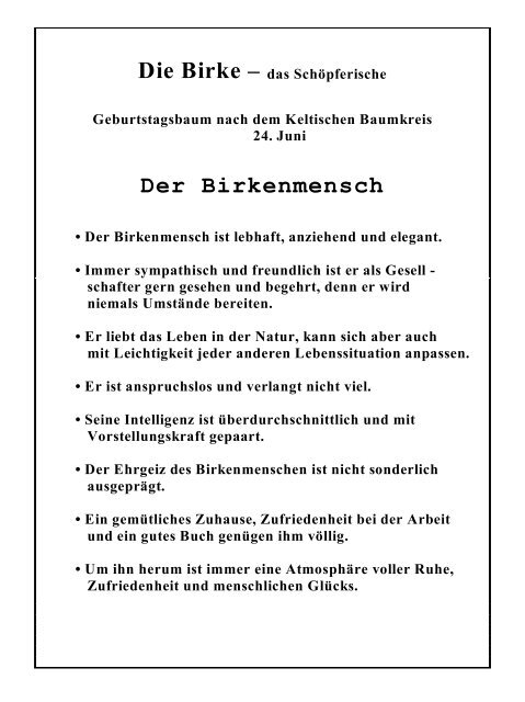 Kein Folientitel - Keltischer Baumkreis