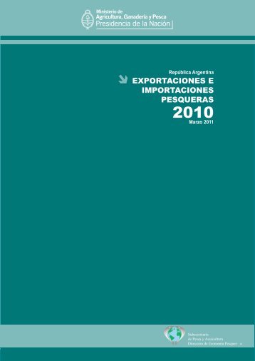exportaciones e importaciones pesqueras - Ministerio de Agricultura ...