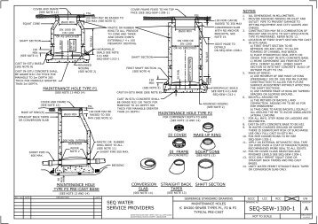 SEQ Sewerage Drawings 1300 to 1301 Series (PDF) - SEQ Design ...