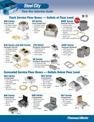 Mita Floor Boxes Minitran
