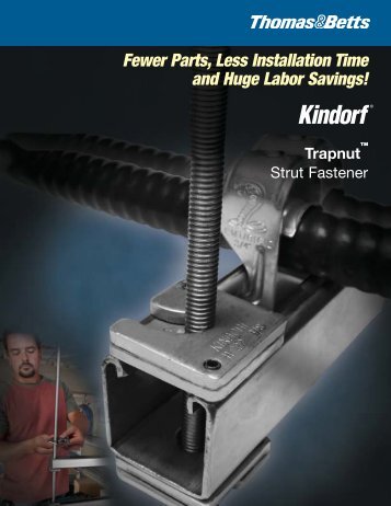 Kindorf - Trapnut Strut Fastener