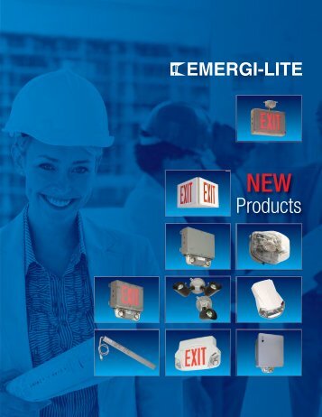 Emergi-Lite New Products Catalogue