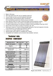 Datenblatt SUNPUR OEM 10 HP englisch 2012