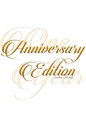 Alpha Fashion Magazine- Anniversary Edition