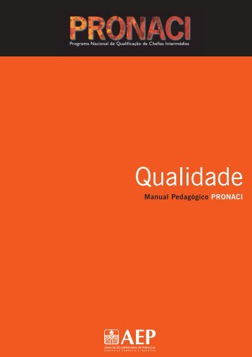 Qualidade AF 2Âª.pdf - Programa de FormaÃ§Ã£o PME - AEP