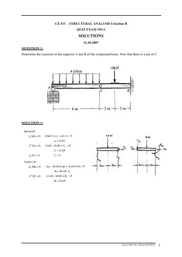 CE 331 - ENGINEERING MECHANICS