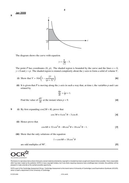 Core 3 OCR Past Papers - The Grange School Blogs