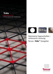 Geogitter - Tensar International Ltd.