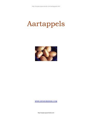 Aartappels Patatoes - Peterjasie