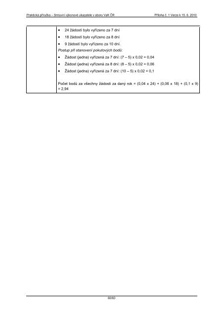 PraktickÃ¡ pÅÃ­ruÄka â SmluvnÃ­ vÃ½konovÃ© ukazatele v oboru VaK ÄR ...