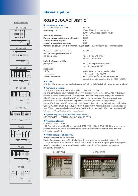 TECHNICKÃ KATALOG VÃROBKÅ® - DCK Holoubkov Bohemia as