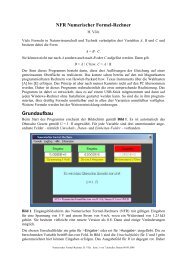 NFR Numerischer Formel-Rechner Grundaufbau - r-h-voelz.de