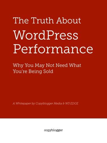 WordPress Performance