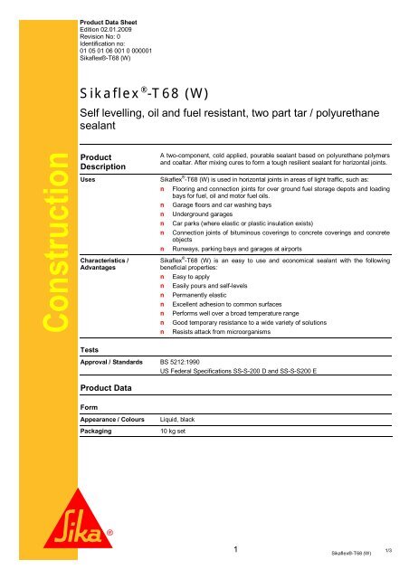 Sikaflex-T68 (W)