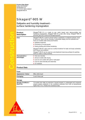 Sikagard-905W