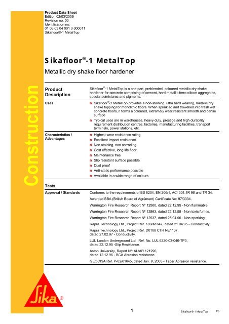 Flooring Services Sika Chapdur Non Metallic Floor Hardener Service Provider From Jalandhar