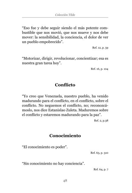 Pensamientos del Presidente ChÃ¡vez - MinCI