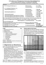 Anhang 1 - Pädagogische Hochschule - Schwäbisch Gmünd