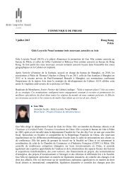 china - communique de presse / press release - Gide Loyrette Nouel