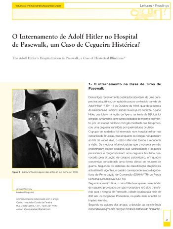 O Internamento de Adolf Hitler no Hospital de ... - SaÃºde Mental