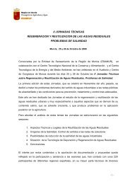 jornadas sobre tratamiento de las aguas residuales ... - esamur