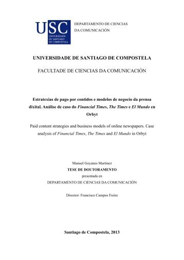 universidade de santiago de compostela ... - PÃ¡gina de inicio