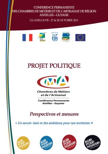 Le projet politique de la Conférence permanente ... - Région Guyane