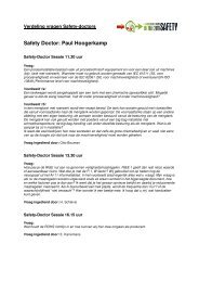 Safety Doctor: Paul Hoogerkamp - Engineers Online