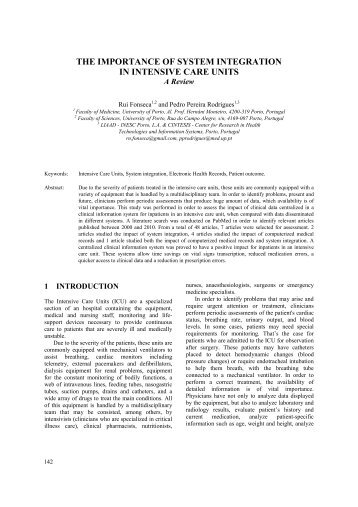 the importance of system integration in intensive care units