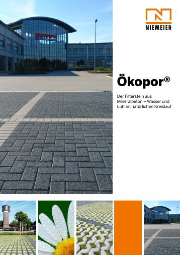 Einzelprospekt - Pflastersteine von Niemeier