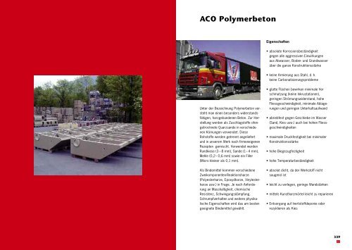 ACO Polymerbeton