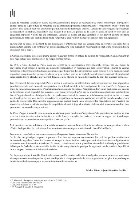 La Lettre du Contentieux - Gide Loyrette Nouel