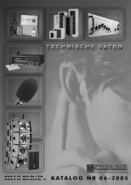 Phoenix Technische Daten