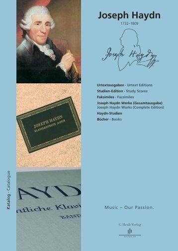 Joseph Haydn Works - Henle Verlag