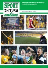Sportzeitung Online - Saisonrückblick