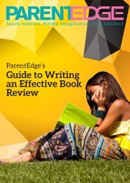 ParentEdge’s l Guide to Writing an Effective Book Review