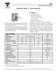 620 Stainless Steel 'S' Type Load Cell - Idema Industriteknik AB