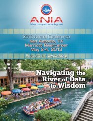 registration brochure - American Nursing Informatics Association