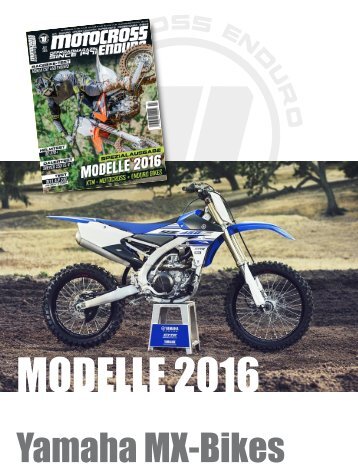 Yamaha präsentiert 2016er Modelle / Onlineversion