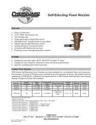 Self-Educting Foam Nozzles - Mercfire.com.au