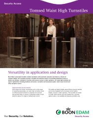 Waist High Turnstile Brochure