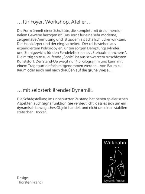 Wilkhahn- Stand-Up