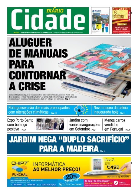 ALUGUER DE MANUAIS PARA CONTORNAR A CRISE - Cidade NET